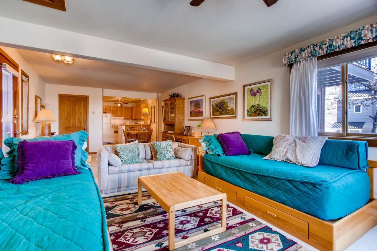 Ski-In Ski-Out Studio Private Balcony & Fireplace Condo Crested Butte Eksteriør billede