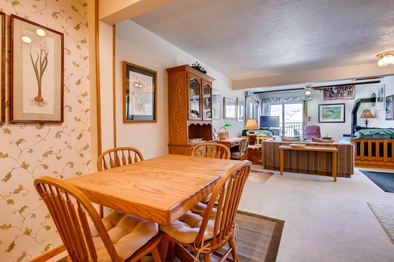 Ski-In Ski-Out Studio Private Balcony & Fireplace Condo Crested Butte Eksteriør billede