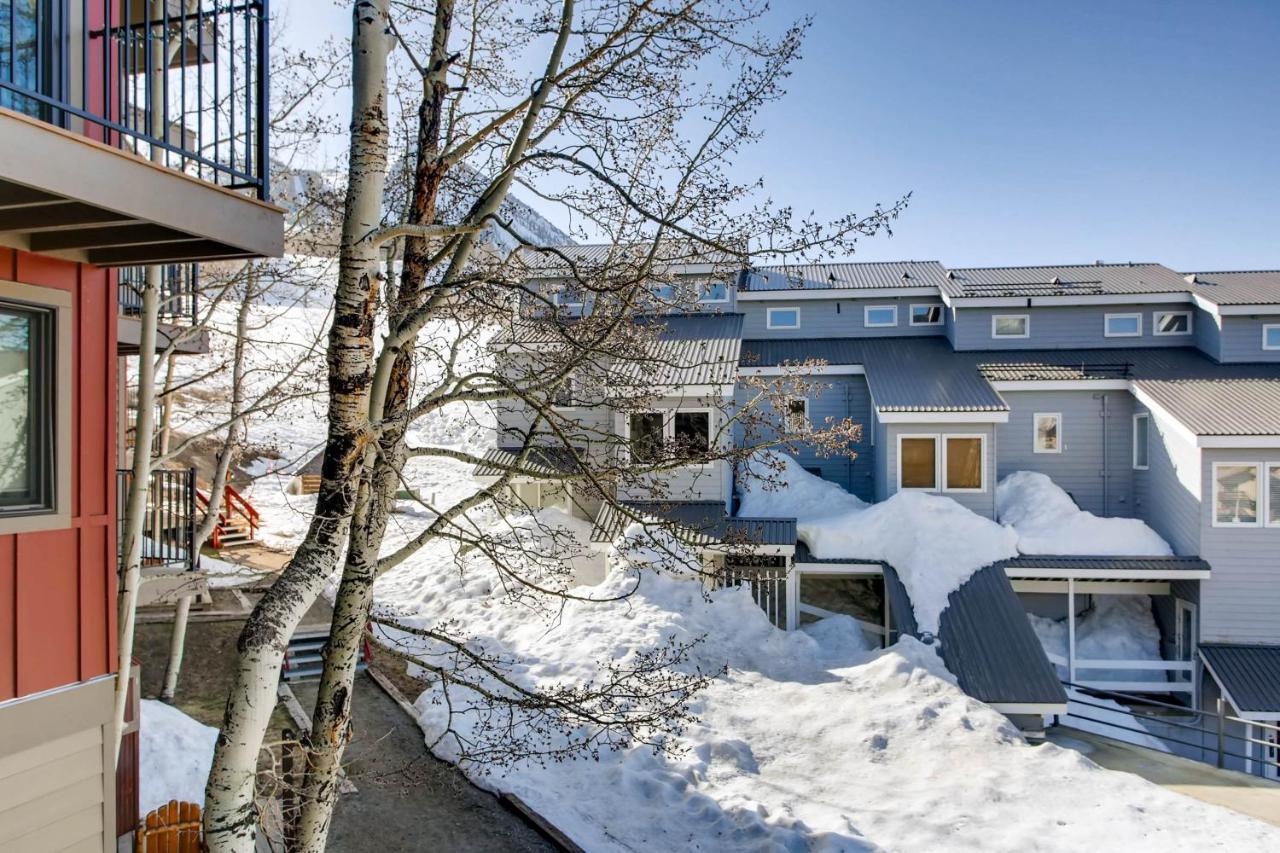 Ski-In Ski-Out Studio Private Balcony & Fireplace Condo Crested Butte Eksteriør billede