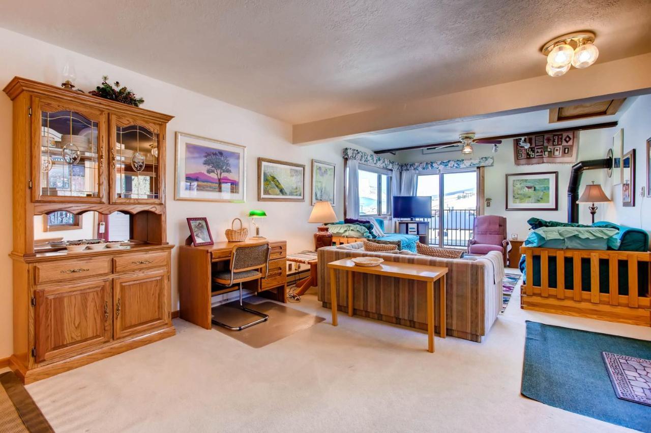 Ski-In Ski-Out Studio Private Balcony & Fireplace Condo Crested Butte Eksteriør billede