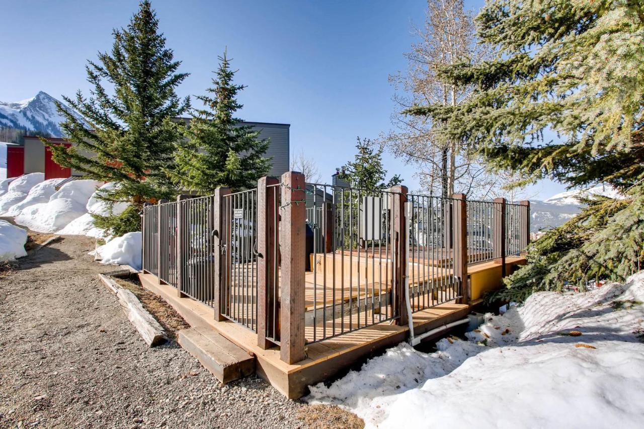 Ski-In Ski-Out Studio Private Balcony & Fireplace Condo Crested Butte Eksteriør billede